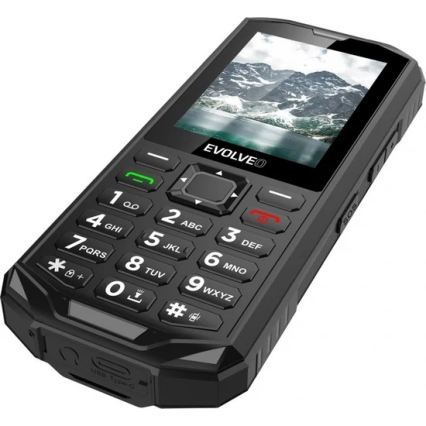 Evolveo - StrongPhone X5 водонепроникний телефон Dual SIM, чорний/сірий