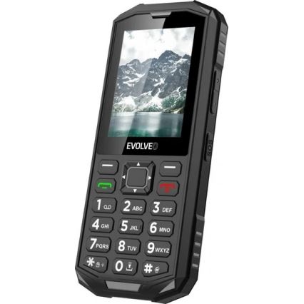 Evolveo - StrongPhone X5 водонепроникний телефон Dual SIM, чорний/сірий