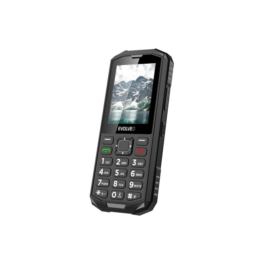 Evolveo - StrongPhone X5 водонепроникний телефон Dual SIM, чорний/сірий