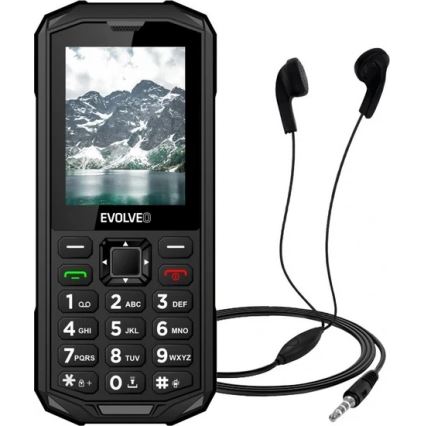Evolveo - StrongPhone X5 водонепроникний телефон Dual SIM, чорний/сірий
