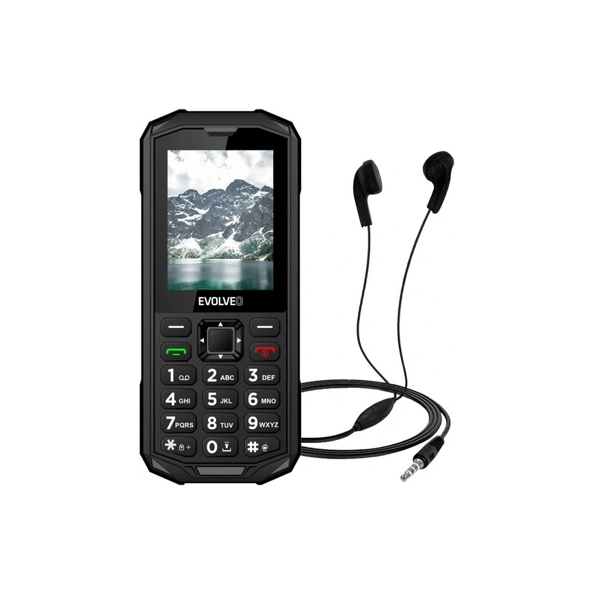 Evolveo - StrongPhone X5 водонепроникний телефон Dual SIM, чорний/сірий