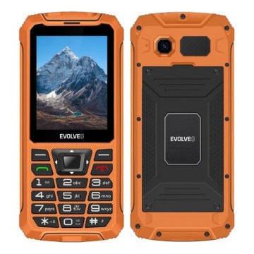 Evolveo - StrongPhone Z6 водонепроницаемый Dual SIM телефон, оранжевый