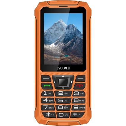 Evolveo - StrongPhone Z6 водонепроницаемый Dual SIM телефон, оранжевый