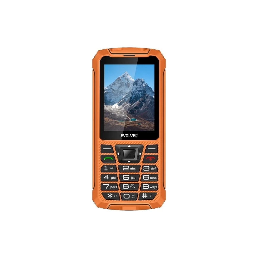 Evolveo - StrongPhone Z6 водонепроницаемый Dual SIM телефон, оранжевый