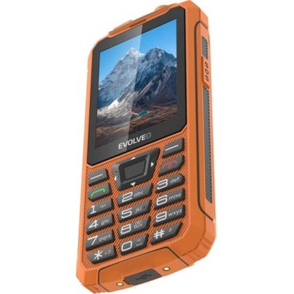 Evolveo - StrongPhone Z6 водонепроницаемый Dual SIM телефон, оранжевый