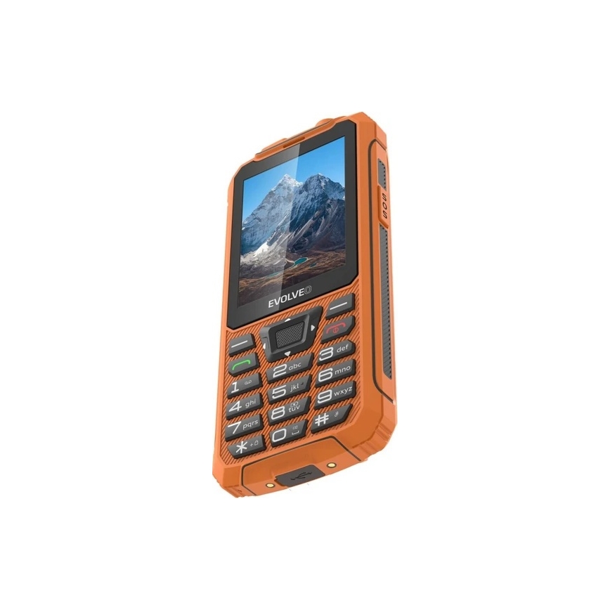 Evolveo - StrongPhone Z6 водонепроницаемый Dual SIM телефон, оранжевый