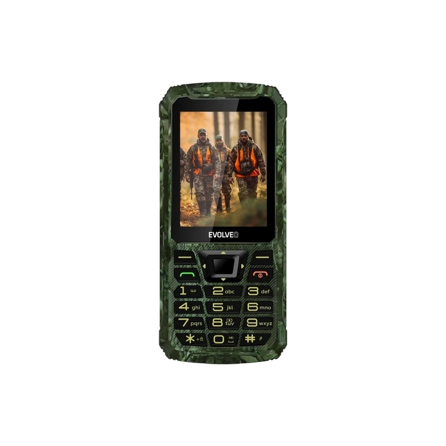 Evolveo - StrongPhone Z6 водонепроницаемый телефон с поддержкой Dual SIM в охотничьем камуфляже