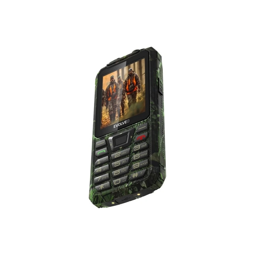 Evolveo - StrongPhone Z6 водонепроницаемый телефон с поддержкой Dual SIM в охотничьем камуфляже