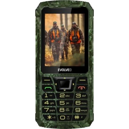 Evolveo - StrongPhone Z6 водонепроникний Dual SIM телефон у мисливському камуфляжі
