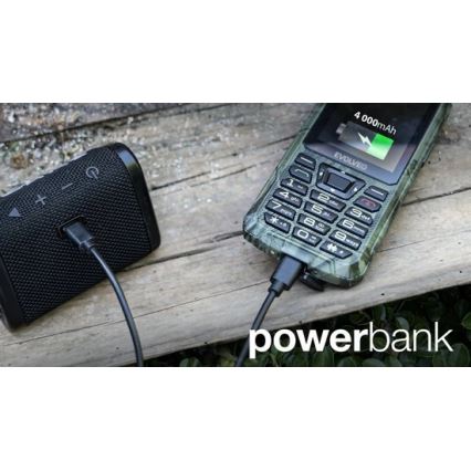 Evolveo - StrongPhone Z6 водонепроникний Dual SIM телефон у мисливському камуфляжі