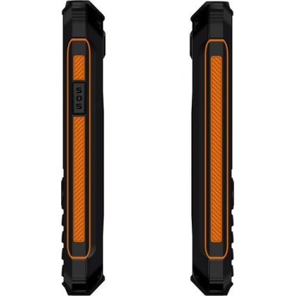 Evolveo - StrongPhone Z6, водонепроникний телефон Dual SIM чорний/помаранчевий