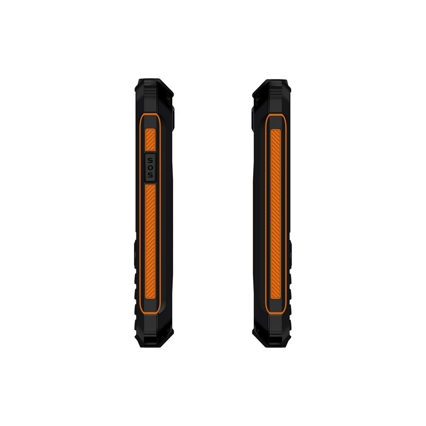Evolveo - StrongPhone Z6, водонепроникний телефон Dual SIM чорний/помаранчевий