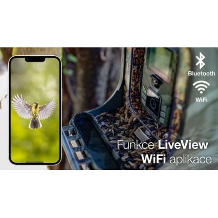 Evolveo - StrongVision BirdFeeder - розумна годівниця для птахів із камерою та сонячними панелями