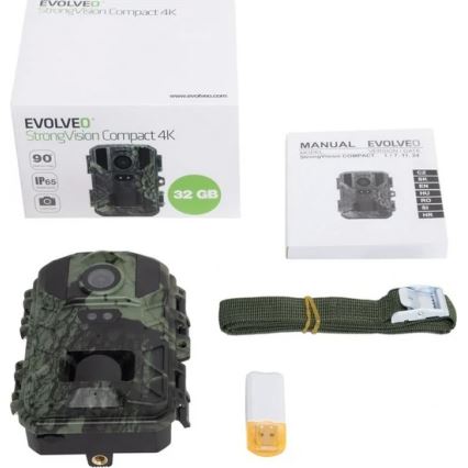 Evolveo - StrongVision Compact 4K фотопастка/таймлапс-камера 32GB