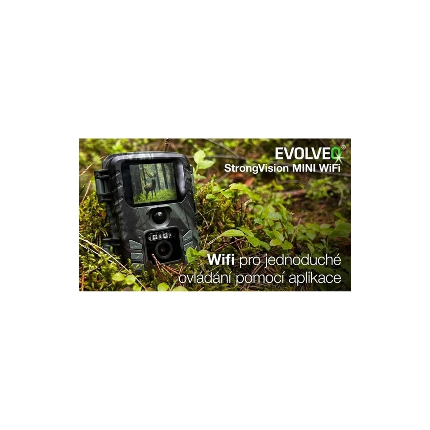 Evolveo - StrongVision MINI Wi-Fi фотопастка/камера безпеки з додатком