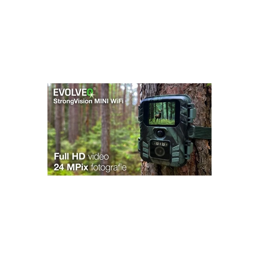 Evolveo - StrongVision MINI Wi-Fi фотопастка/камера безпеки з додатком