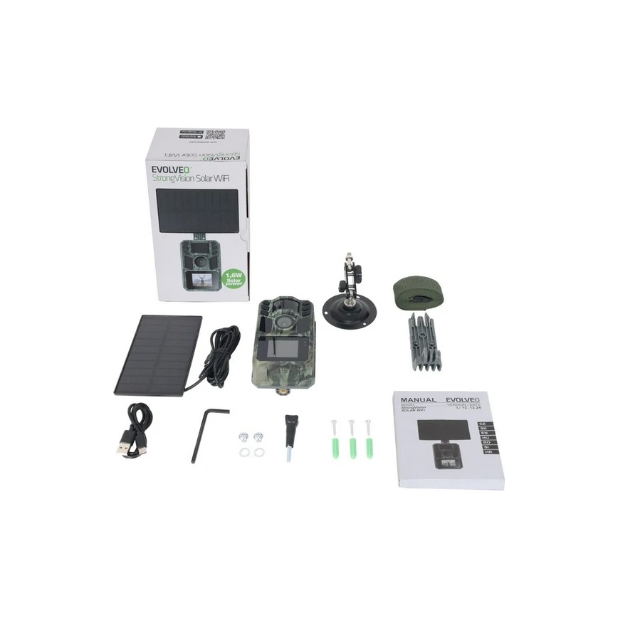 Evolveo - StrongVision Solar Wi-Fi фотопастка з Wi‑Fi та сонячною панеллю