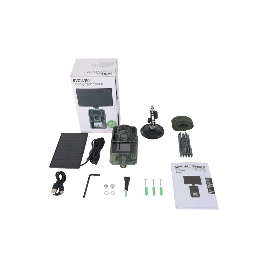 Еволвео - СтронґВіжн Солар А, фотопастка з сонячною панеллю