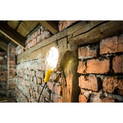 Extol - Переносна лампа з затискачем 1xE27/60W/230V