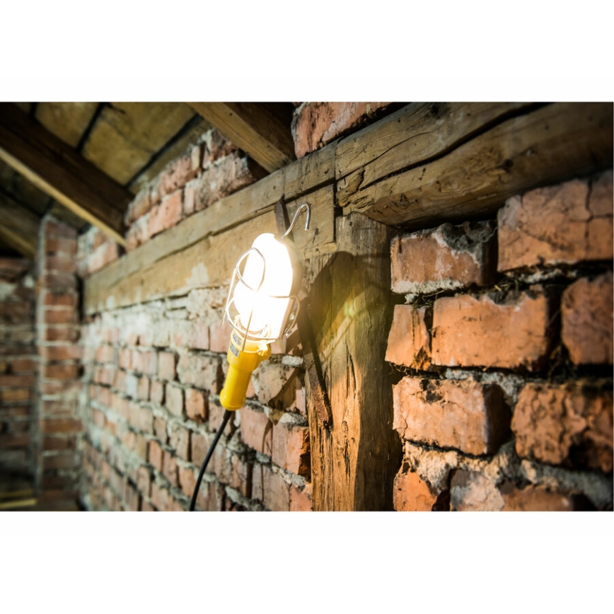Extol - Переносна лампа з затискачем 1xE27/60W/230V