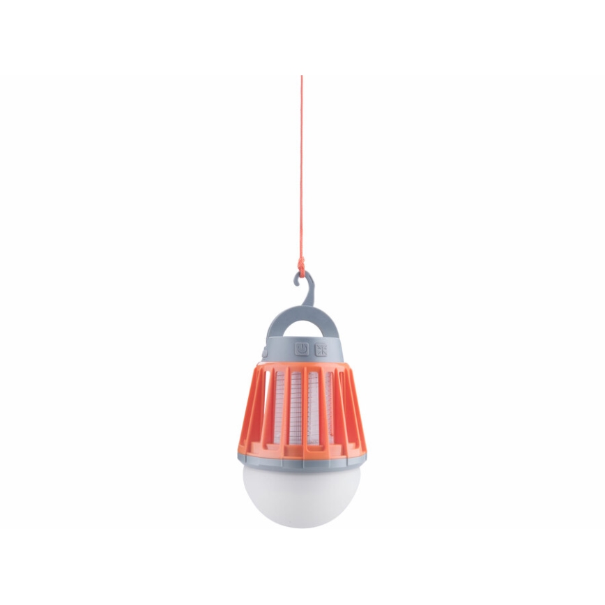 Extol - Переносна світлодіодна лампа з пасткою для комах LED/3W/2000 MAh/3,7V IPX6
