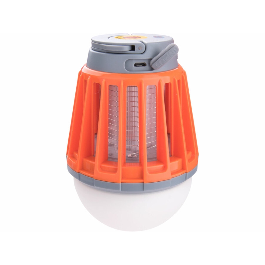 Extol - Переносна світлодіодна лампа з пасткою для комах LED/3W/2000 MAh/3,7V IPX6