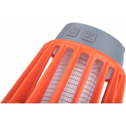 Extol - Переносна світлодіодна лампа з пасткою для комах LED/3W/2000 MAh/3,7V IPX6