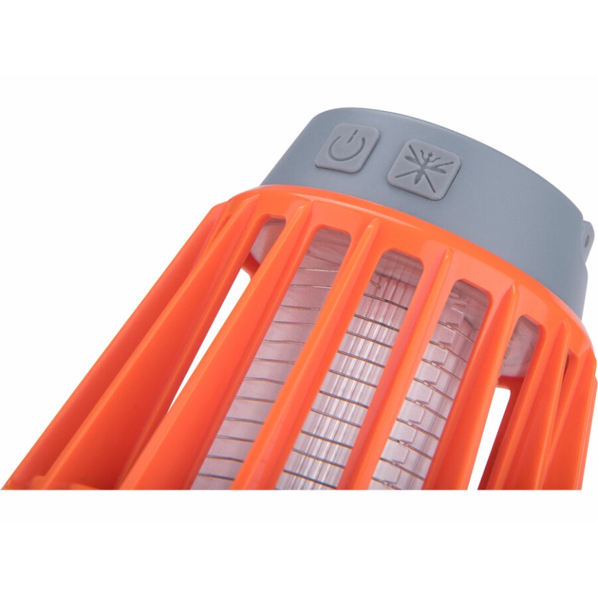 Extol - Переносна світлодіодна лампа з пасткою для комах LED/3W/2000 MAh/3,7V IPX6