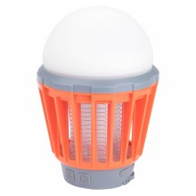 Extol - Переносна світлодіодна лампа з пасткою для комах LED/3W/2000 MAh/3,7V IPX6