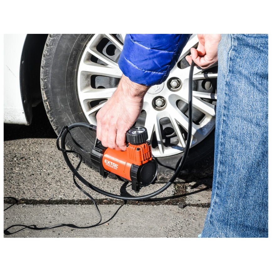 Extol Premium - Автомобільний компресор 12V