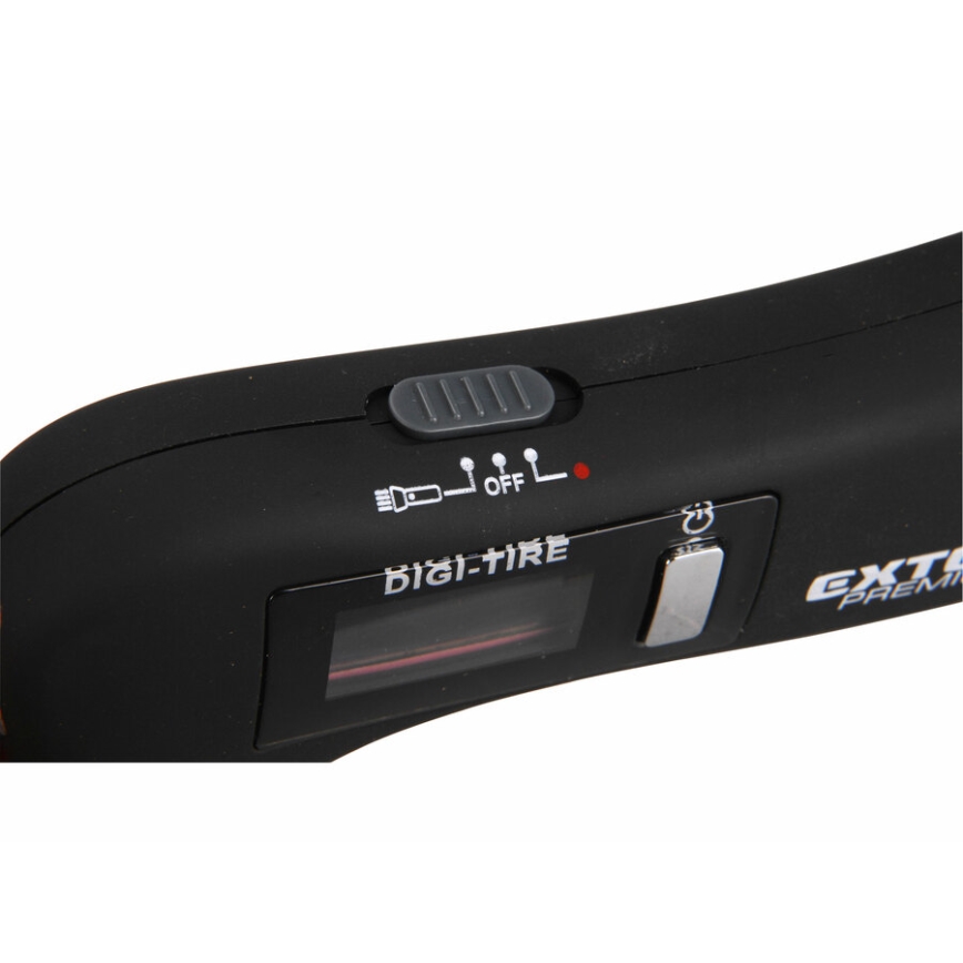 Extol Premium - Цифровий манометр з LCD-дисплеєм та LED-підсвіткою 5в1 2xAAA