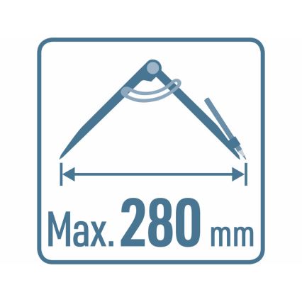 Extol Premium - Циркуль разметочный 0-280 мм
