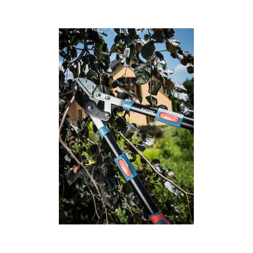 Extol Premium - Гілкоріз телескопічний опорний важільний 670-940 мм