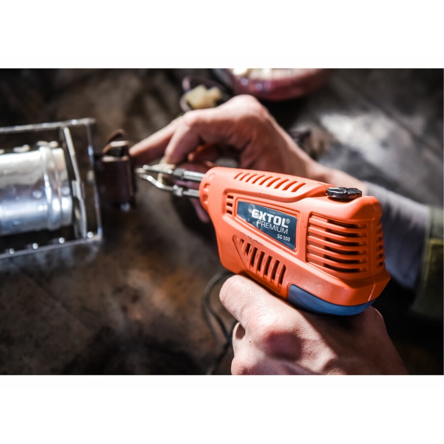 Extol Premium - Паяльник с регуляцией температуры 200W/230V