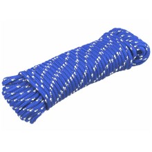 Extol Premium - Полипропиленовый плетеный шнур 4 мм x 20 м синий