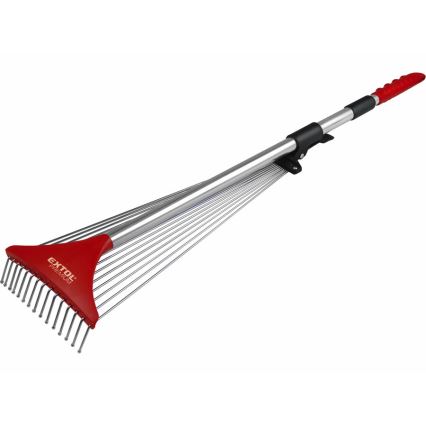 Extol Premium - Раздвижные грабли с телескопической ручкой 80-158 см