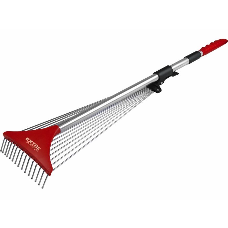 Extol Premium - Раздвижные грабли с телескопической ручкой 80-158 см