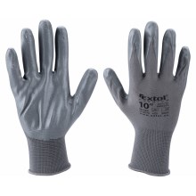 Extol Premium - Робочі рукавиці розмір 10" сірий