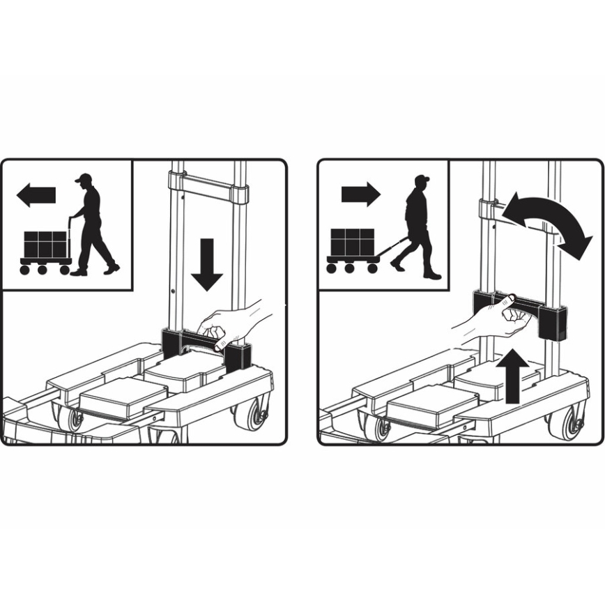 Extol Premium - складная тележка