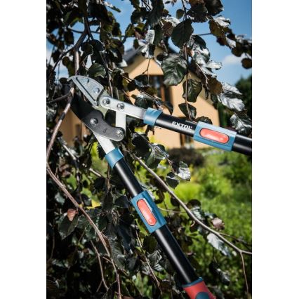 Extol Premium - Телескопический опорный секатор для живой изгороди 670-940 мм