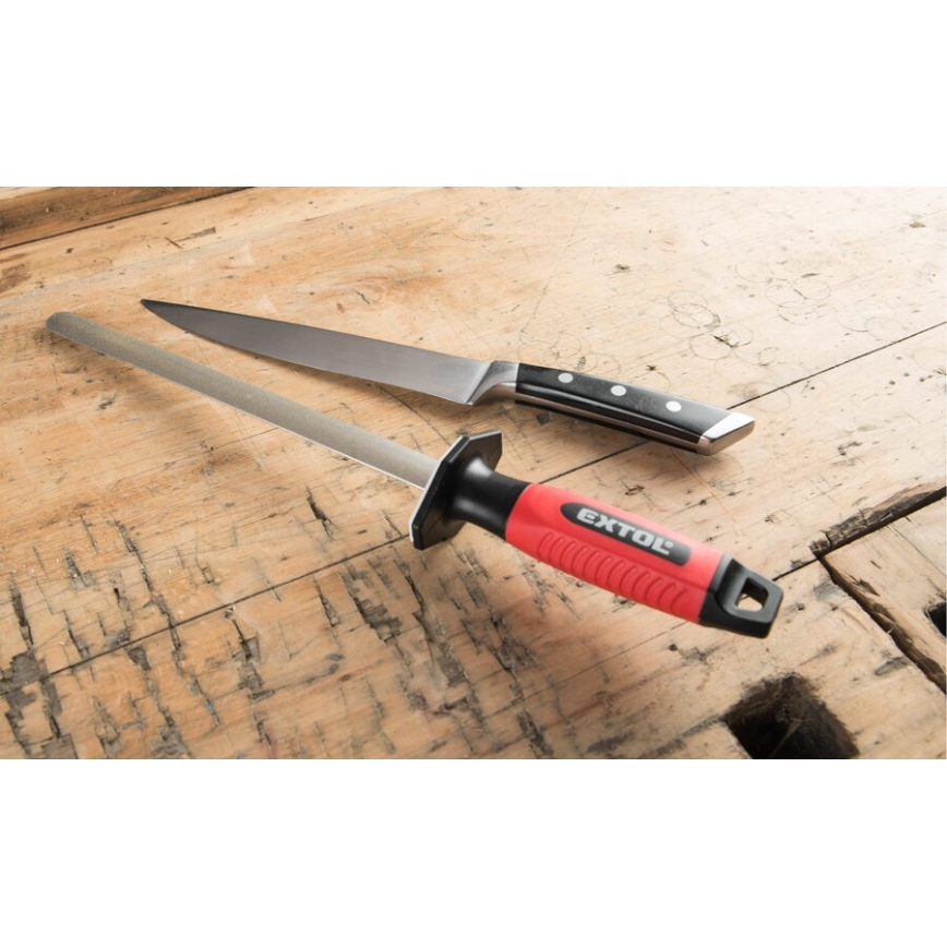 Extol Premium - Оселок з алмазним порошком 26 см P400