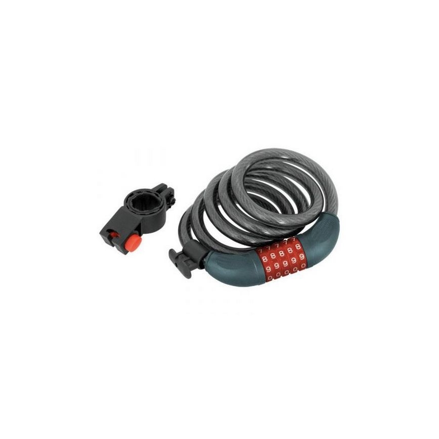 Extol Premium - Велозамок тросовий 12x1200 мм з чотиризначним кодом