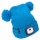Extol - Шапка с налобным фонариком и USB зарядкой 250 mAh синяя с бубонами размер детский