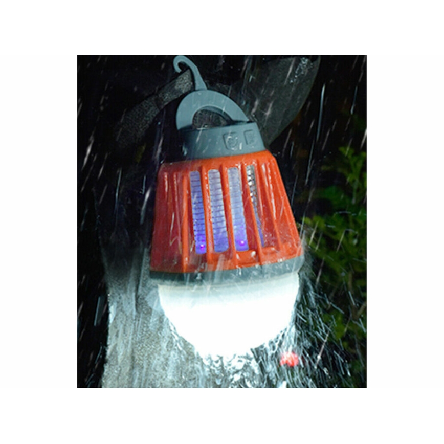 Extol - Светодиодная переносная лампа с ловушкой для насекомых LED/3W/2000 mAh/3,7V IPX6