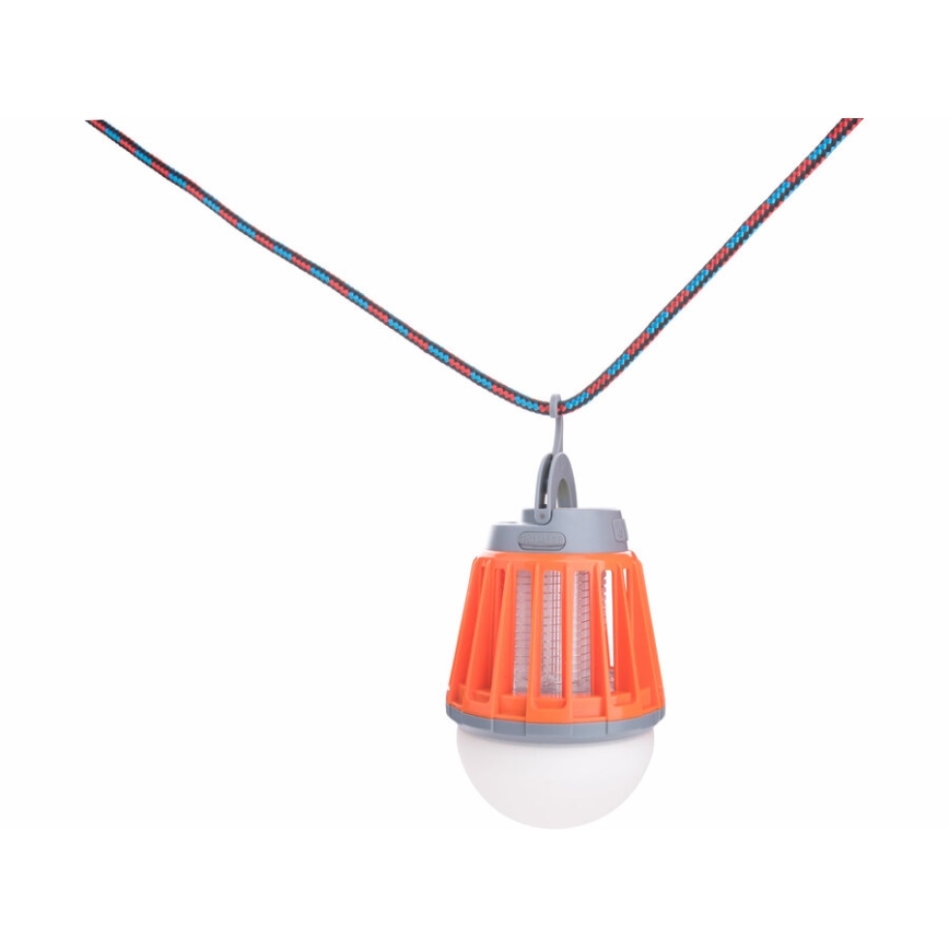 Extol - Светодиодная переносная лампа с ловушкой для насекомых LED/3W/2000 mAh/3,7V IPX6