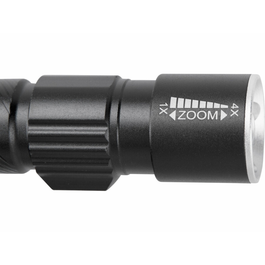 Extol - Светодиодный аккумуляторный фонарь LED/3W/450 mAh/3,7V черный