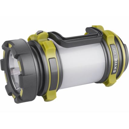 Extol - Светодиодный фонарь с регулированием яркости и повербанком LED/2600 mAh/3,7V IPX4