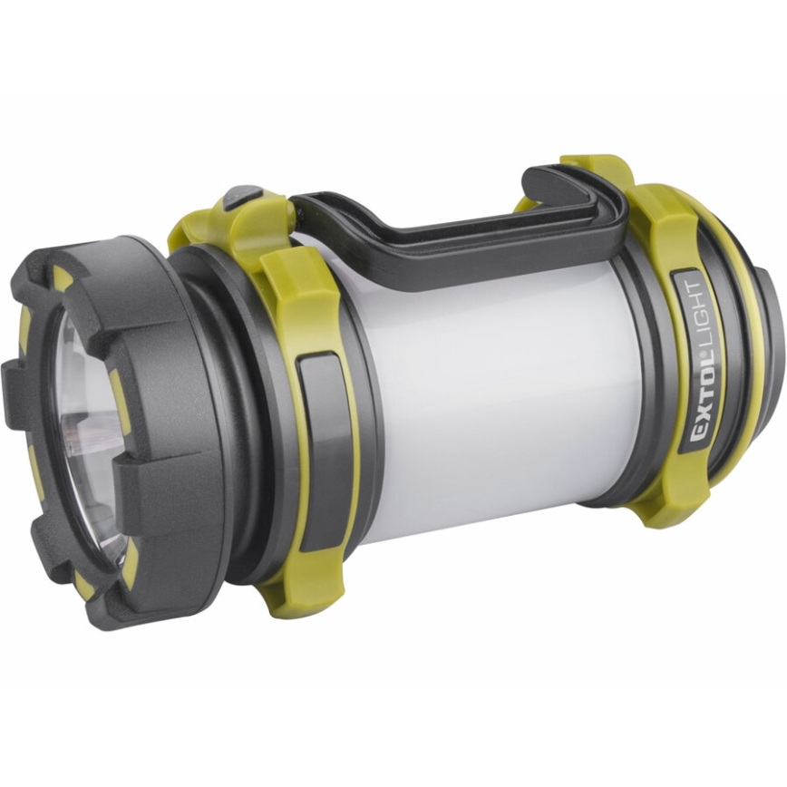 Extol - Светодиодный фонарь с регулированием яркости и повербанком LED/2600 mAh/3,7V IPX4