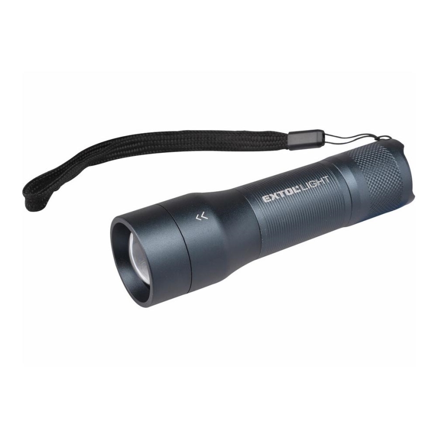 Extol - Светодиодный фонарик LED/3xAAA IP54 антрацит
