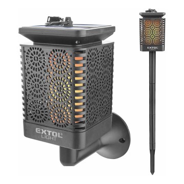 Extol - Светодиодный светильник на солнечной батарее 4в1 LED/600 mAh/1,2V IP44